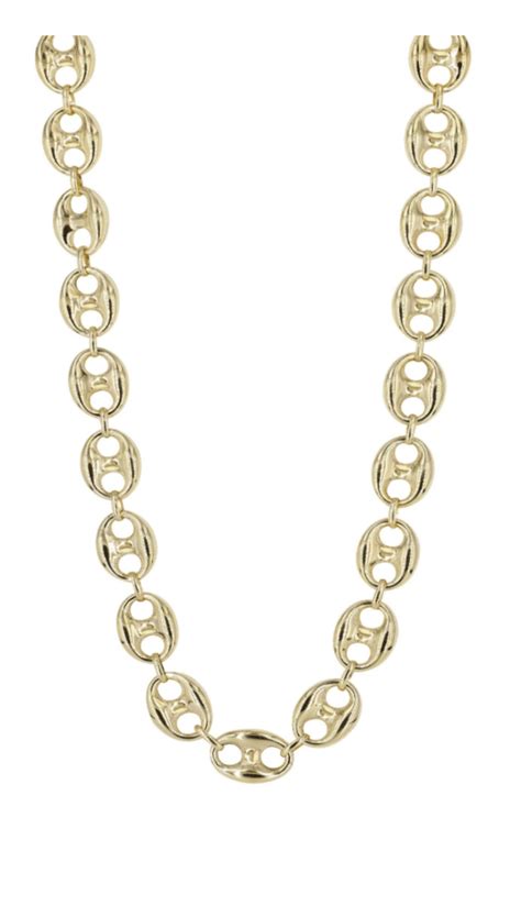 gucci anchor link chain|Gucci link chain for men.